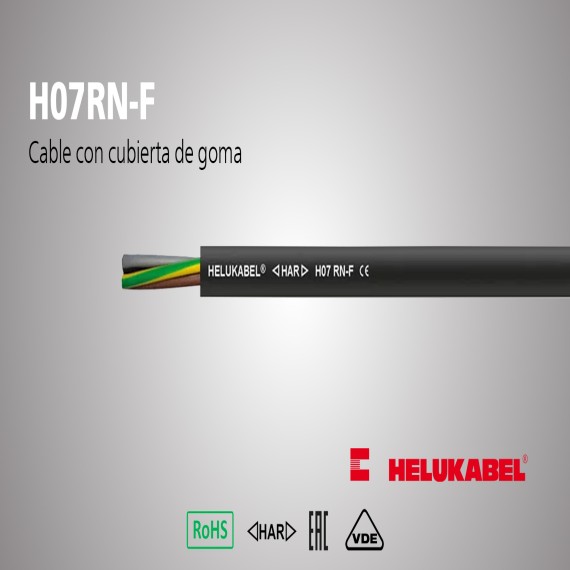 H07RN-F cable de goma